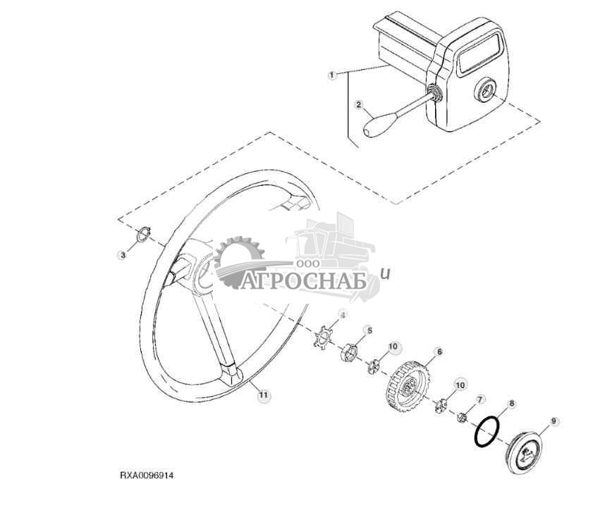 Рулевое колесо 